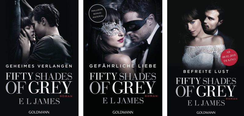Fifty Shades of Grey Die Bücher zum Film - 123buch.